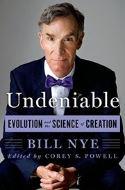 Cover of Undeniable : evolution and the science of creation