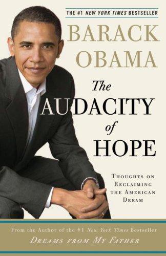 Cover of The Audacity of Hope: Thoughts on Reclaiming the American Dream