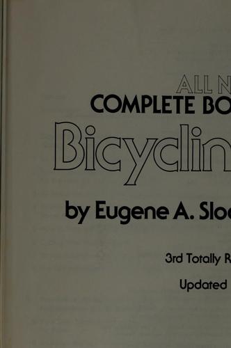 Cover of The All New Complete Book of Bicycling